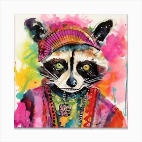 Raccoon 3 Canvas Print