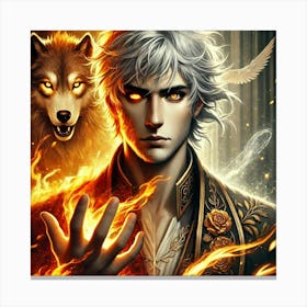 Lucian Ashheart Dual Heritage Canvas Print