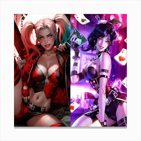 Harley Quinn 6 Canvas Print