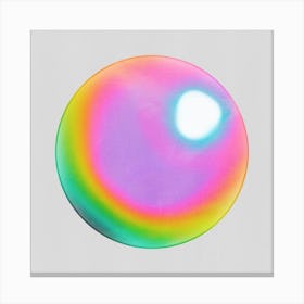 Holographic Sphere Canvas Print