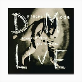 Depeche Mode Rawk 12 Canvas Print