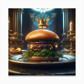 Burger King Canvas Print