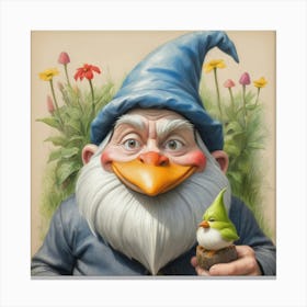 Gnome 2 Canvas Print