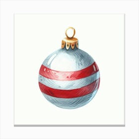 Christmas Ornament Canvas Print