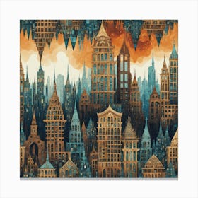 Cityscape 2 Canvas Print