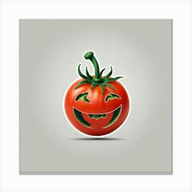 Tomato Face 2 Canvas Print