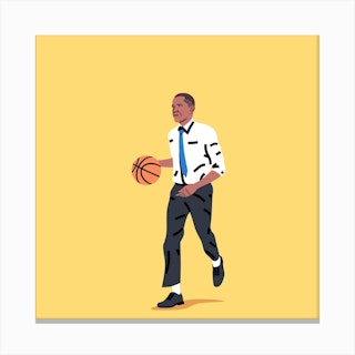 Balling Barack Canvas Print