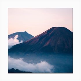 Sunrise Over Mount Batuan Canvas Print