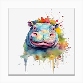 Hippo 13 Lienzo