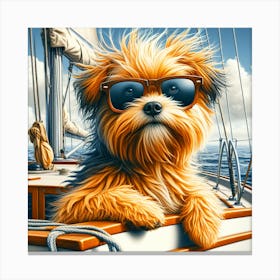 Fantasy Dog Canvas Print