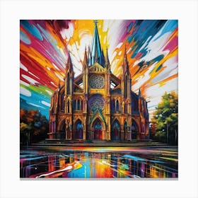 Cathedral Of The Sun Canvas Print