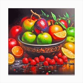 Fruit Bowl 1 Canvas Print