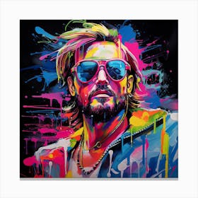 Johnny Depp 3 Canvas Print