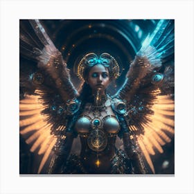 Steampunk Angel 1 Canvas Print