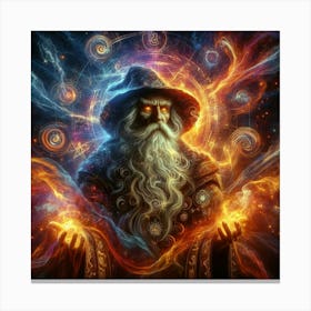 Wizard Of The Ages Canvas Print