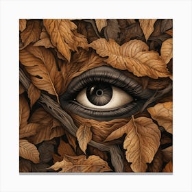 Eye Of The Forest 4 Canvas Print