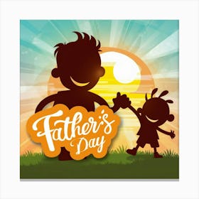 Father'S Day 3 Canvas Print