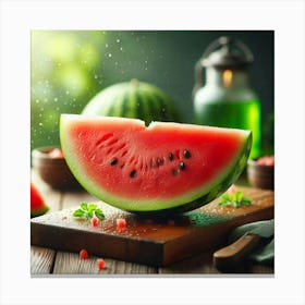 Watermelon Canvas Print