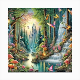 Fairy Forest 2 Canvas Print