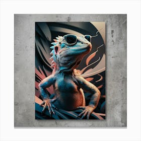 Lizard Canvas Print
