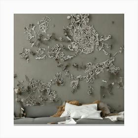 Flower Wall Art 10 Canvas Print