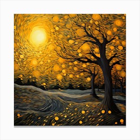 Starry Night 23 Canvas Print