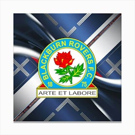 Blackburn Rovers F.C Logo Wall Art 22 Canvas Print