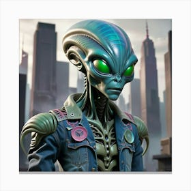 Alien 2 Canvas Print