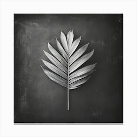 Palm Leaf 1 Canvas Print