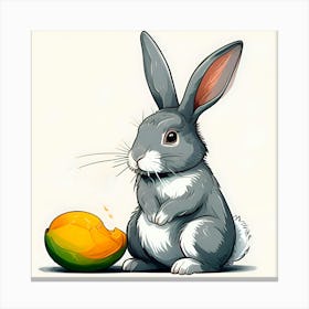 Easter Bunny Canvas Print