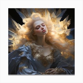 Angel Of The Night Canvas Print