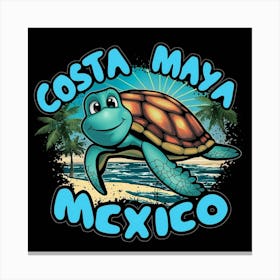 Costa Maya Mexico Canvas Print