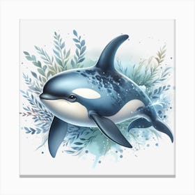 Orca Whale 2 Canvas Print