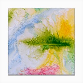 Abstract Watercolor Painting 1 Canvas Print