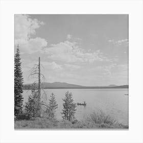 Douglas County, Oregon, Diamond Lake Resort Area By Russell Lee 2 Canvas Print