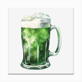 St Patrick'S Day Beer 9 Canvas Print