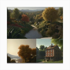 House In The Woods 6 Canvas Print