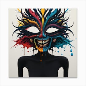 'Death Mask' Canvas Print