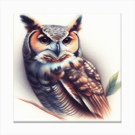 Great Horned Owl Canvas Print