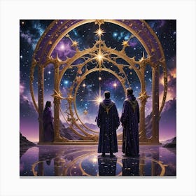 Starry Night 12 Canvas Print