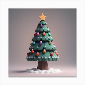 Christmas Tree 6 Canvas Print