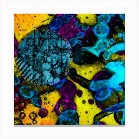 Color Abstraction Modern Art Canvas Print