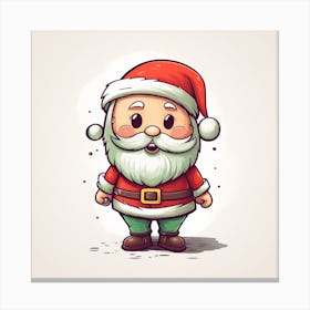 Santa Claus 45 Canvas Print