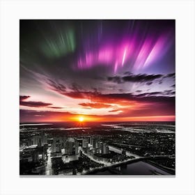 Aurora Borealis 166 Canvas Print