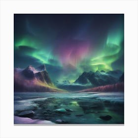 Northern lights Canvas Print