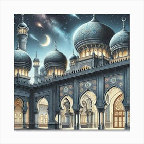 Islamic Mosque Canvas Print