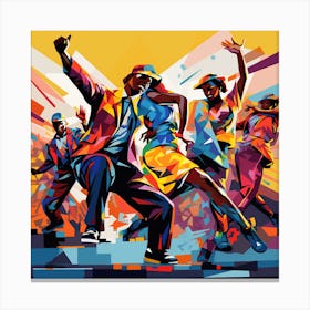 Dancers 1 Canvas Print