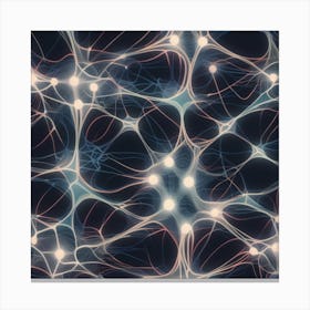 Neural Network 8 Canvas Print