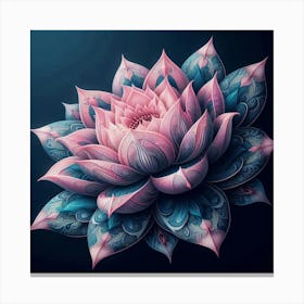 Lotus Flower 7 Canvas Print