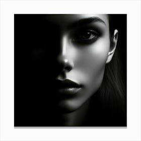 Dark Beauty 1 Canvas Print